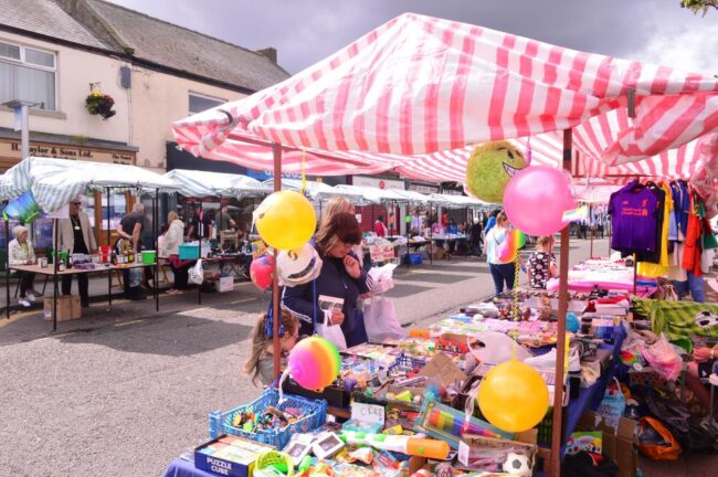 Stalls at Gala