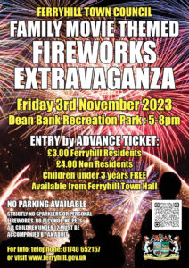 FH Fireworks 2023 Poster