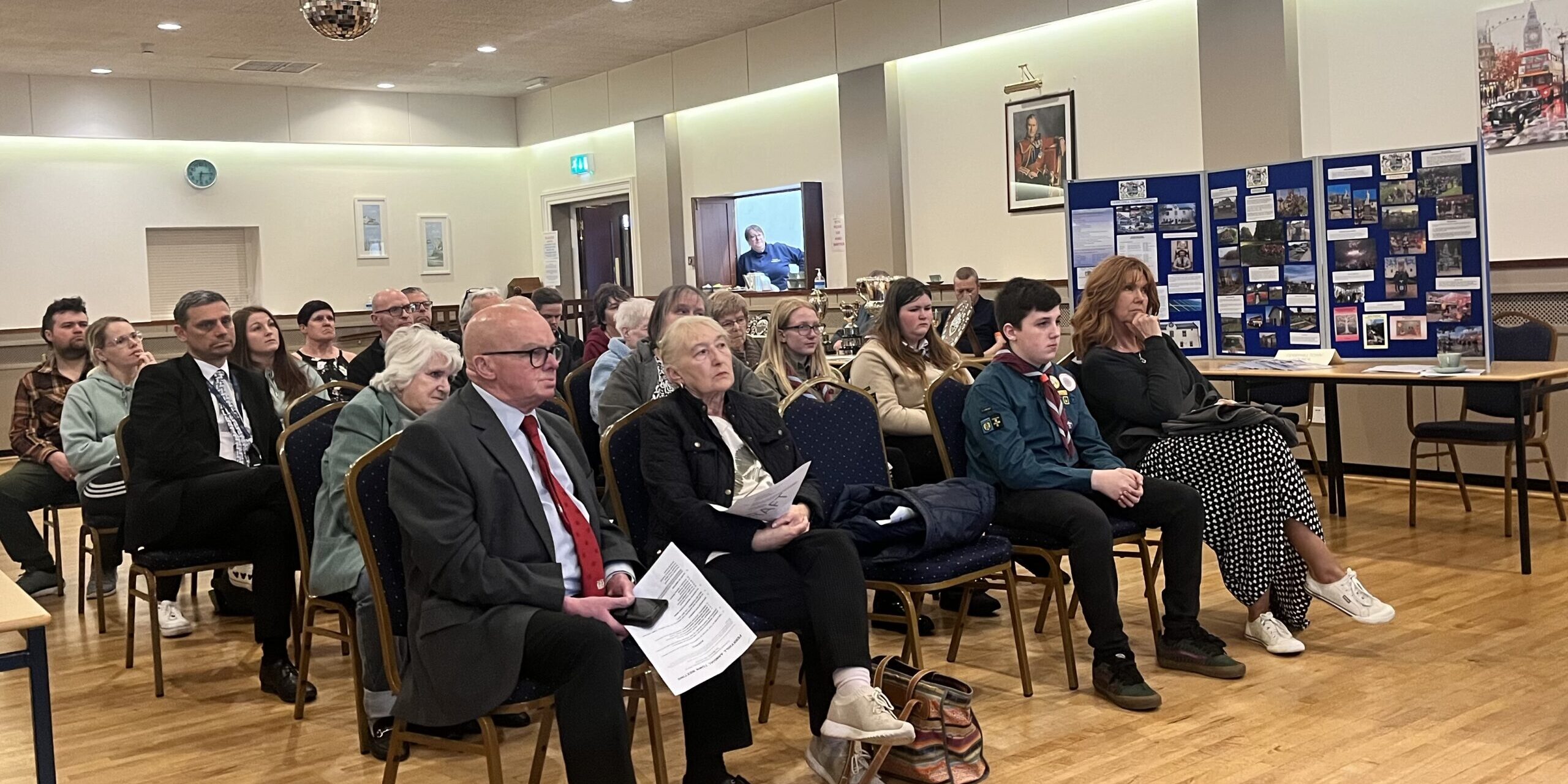Annual Town Meeting Crowd