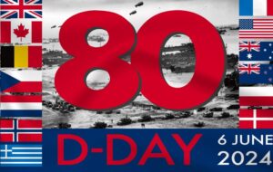 D-Day 80 Flag