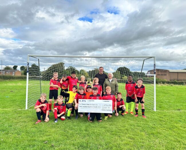 Miner United Cheque Presentation
