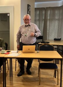 Cllr Ferguson opens meeting