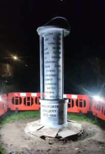Miners Lamp Sculpture